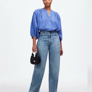 Madewell super wide leg Jeans
